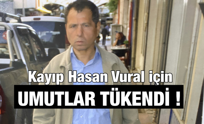 Alaşehir’de kayıp olan Engelli Hasan Vural için Ümitler Tükendi 